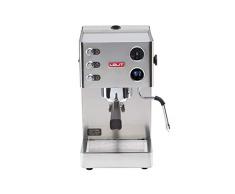 Lelit Victoria PL91T Macchina Semiprofessionale Ideale per caffè Espresso, Cappuccino-Carrozzeria in Acciaio Inox Satinato – Display Grafico LCD e Sistema Elettronico di Gestione LCC, 1200 W, Argento