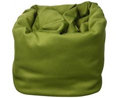 Euronovità EN-88317 Copridivano Elasticizzato 1 Posto, Cotone, Verde, 115x85x2 cm