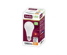 LAMPADA LED STD A60 E27 15W 1300lm 3000K HEDA