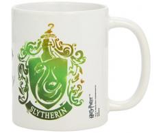 Pyramid International Tazza Harry Potter, 15 10&nbspx 9&nbspcm, Slytherin Stencil Crest, Ceramica, Multicolore