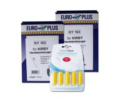 Euro Plus KY 163/2 Confezione da Kirby sacchetti per aspirapolvere e 5 Conny Clever Bastoni di profumo
