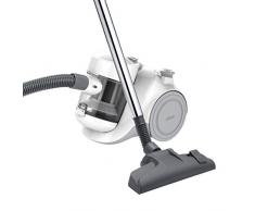 Ufesa AS2300 Aspirapolvere ciclonico, a Traino, Senza Sacco 1,5 L,Ad Alta Efficienza Energetica.Filtro HEPA, 900 W, 1.5 Litri, 83 Decibel, Plastica