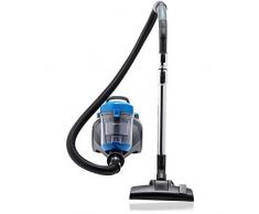 AmazonBasics - Potente aspirapolvere a cilindro, senza sacchetto, per pavimenti duri e tappeti, filtro HEPA, leggero e compatto, 700 W, 2,0 l (UE)