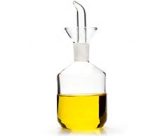 Classe Italy Oliera in Vetro salvagoccia Duna Dosatore Olio e Aceto, 250 milliliters