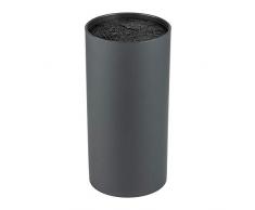 Grunwerg BLK-211BK, ceppo per coltelli con interno in fibre