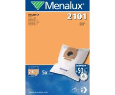 Menalux 2101 Sacchetti per aspirapolvere, confezione da 5