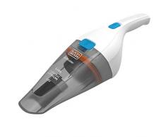 Black+Decker NVC115JL Aspirapolvere Portatile Senza Filo (3,6 V al litio, aspirapolvere portatile senza sacchetto + wireless, ampia apertura di aspirazione, raccoglitore di polvere rimovibile)