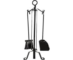 Viscio Trading 155956 Gruppo Camino Ferro, Nero