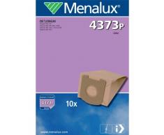 Menalux 4373 P - Sacchetti per aspirapolvere in carta per De Longhi, Colombina e Classe A, 10 pezzi