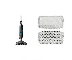 BISSELL Vac&Steam - Aspirapolvere e pulitore a vapore + Kit di moci sostitutivi
