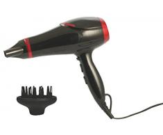 Kooper 2419920 Asciugacapelli, Plastica, Nero