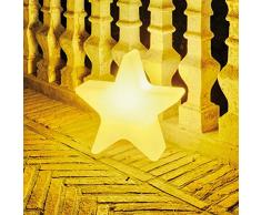 ZTL GLUMST040OFNW Stella di Natale Illuminata Luce Calda