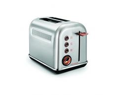Morphy Richards Tostapane accenti 2 fette acciaio inox rosa gold