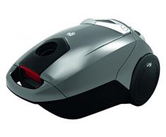 Dirt Devil Rebel 76 - DD7276-3 - Aspirapolvere a bidone con sacco - silenzioso 67db - Spazzola parquet - Turbo spazzola speciale per i peli degli animali - Classe energetica A