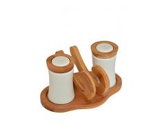 Bambum Saliera E Pepiera 3 Pezzi Salt B2681 Beige