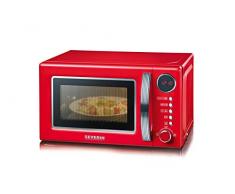 Severin MW 7893 forno a microonde Incasso Microonde combinato 20 L 700 W Rosso