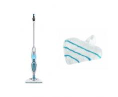 BLACK+DECKER FSM1630 Lavapavimenti a Vapore + FSMP30 Panni pulenti per Steam Mop e Steambuster, 2 Pezzi