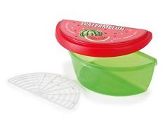Snips 77107 Salva Anguria-Contenitore Vintage salvafreschezza da 3 lt, plastica, Verde/Rosso