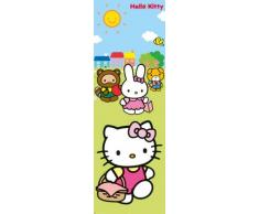 1art1 44369 Poster da porta Hello Kitty, Picnic, 158 x 53 cm