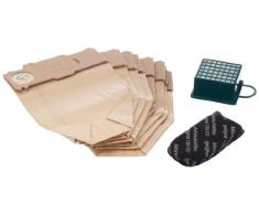 Mister vac A900 Set 8 sacchetti per aspirapolvere, filtro HEPA, filtro al carbonio, per Vorwerk Kobold 130 e 131