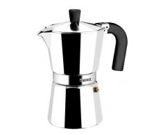 Monix Vitro - Caffettiera da 1 tazze, colore: Nero.