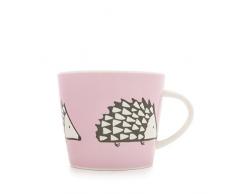 Scion Medium Mug Spike-Tazza Standard, 0,35 l, Colore: Rosa, Porcellana