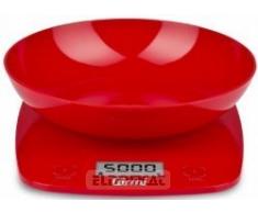Girmi PS01 Bilancia da Cucina, 0 W, Plastic, Rosso, elettrica