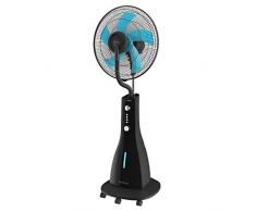 Cecotec Ventilatore Nebulizzatore ForceSilence 590 Freshessence. Oscillante,Silenzioso, 3 velocità, 3L,Timer, 90 W