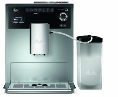 Melitta E 970-101 Macchina per Caffé Automatica, 2 cups, acciaio inossidabile, Argento