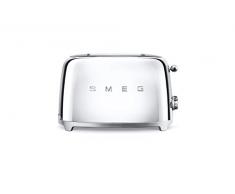 SMEG Tostapane TSF01SSEU, Acciaio Inossidabile, 2 Scomparti, Cromo