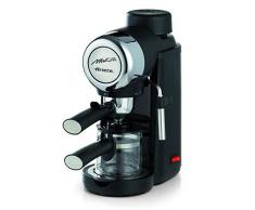 Ariete 1340 Mokita Macchina caffè, 800 W, 4 Cups, plastica, Nero