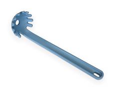 Venn Kitchen Scale with Integrated Bowl Scraper Mestolo per spaghetti 11-Pollice Blu