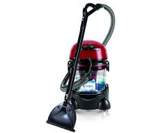 MPM MOD-22 - Lava-aspirapolvere con detergente per tappezzeria, auto, tappeti, materassi, aspirapolvere a umido e a secco, serbatoio da 10 litri, serbatoio detergente da 4,5 litri, 2400 W