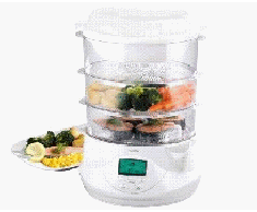 Kenwood Food Steamer FS460 pentola a vapore Bianco