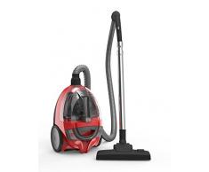 Dirt Devil DD2630-1 Aspirapolvere Ciclonico Senza Sacco Compatto Spazzola Parquet, Rosso