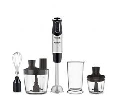 Moulinex - Frullatore a immersione QuickChef 3 accesorios + Procesador de alimentos acciaio