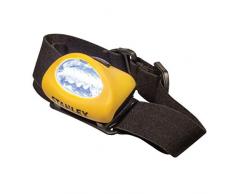 STANLEY HL2PKS - Torcia frontale a LED a mani libere con archetto regolabile, 2 pacchi (3x AAA inclusi)