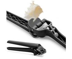 Dreamfarm Garject Lite - Spremiaglio autopulente con espulsione, in nylon (nero) Lite Nero