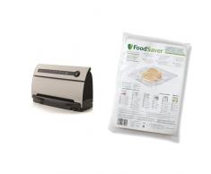FoodSaver V3840 Macchina Sigillatrice per Sottovuoto + Sacchetti Termosigillabili, 20 x 29 cm, 48 Pezzi