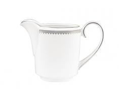 Wedgwood 50116405617 Vera Wang - Caraffa in porcellana fine da 0,4 pt, colore: Bianco