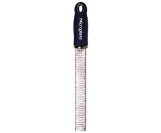 Microplane Premium Classic grattugia, in acciaio INOX, blu notte, 32.5 x 3.5 x 3 cm