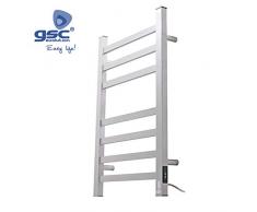 Portasciugamani elettrico 130 W Grigio