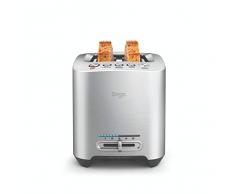 Sage The Smart 2 Toastschächten Tostapane, 1000 W, Acciaio Inox Spazzolato