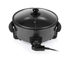 Tristar Padella elettrica multiuso PZ-9135, Diametro XL 30 cm, Termostato pentola regolabile fino a 250 ⁰C