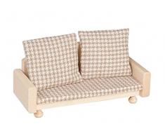 Rlke Holzspielzeug 22281 - Divano Rustikal,Sofa Rustico