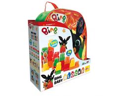 Lisciani Giochi- Gioco per Bambini Bing Zainetto, Costruzioni Baby, Colore Verde, 76864