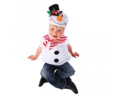 Christys Costume Carnevale Frosty Pupazzo di Neve Olaf Frozen Disney, bambino, 4/7 anni