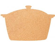 Securit Bacheca in Sughero 30x45 Forma di Pentola + 4 adesivi + 6 puntine