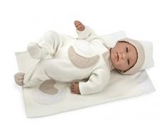 Arias 65180 Eleganza Bambola Lois con Coperta e Meccanismo di Pianto Provami, Beige