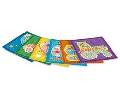 PlayMais 160202 – Card Set Mosaic Little Traffic, Set Fai da Te